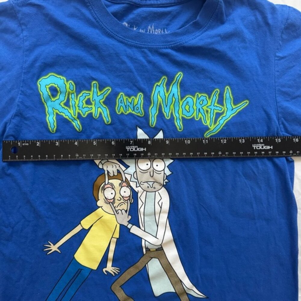 Ripple Junction Rick and Morty Kids Tee in Blue